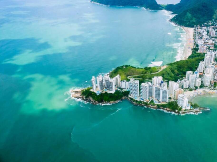 Comfort Guaruja Enseada Apartment 26 Wifi, Garagem E Ar Condicionado מראה חיצוני תמונה