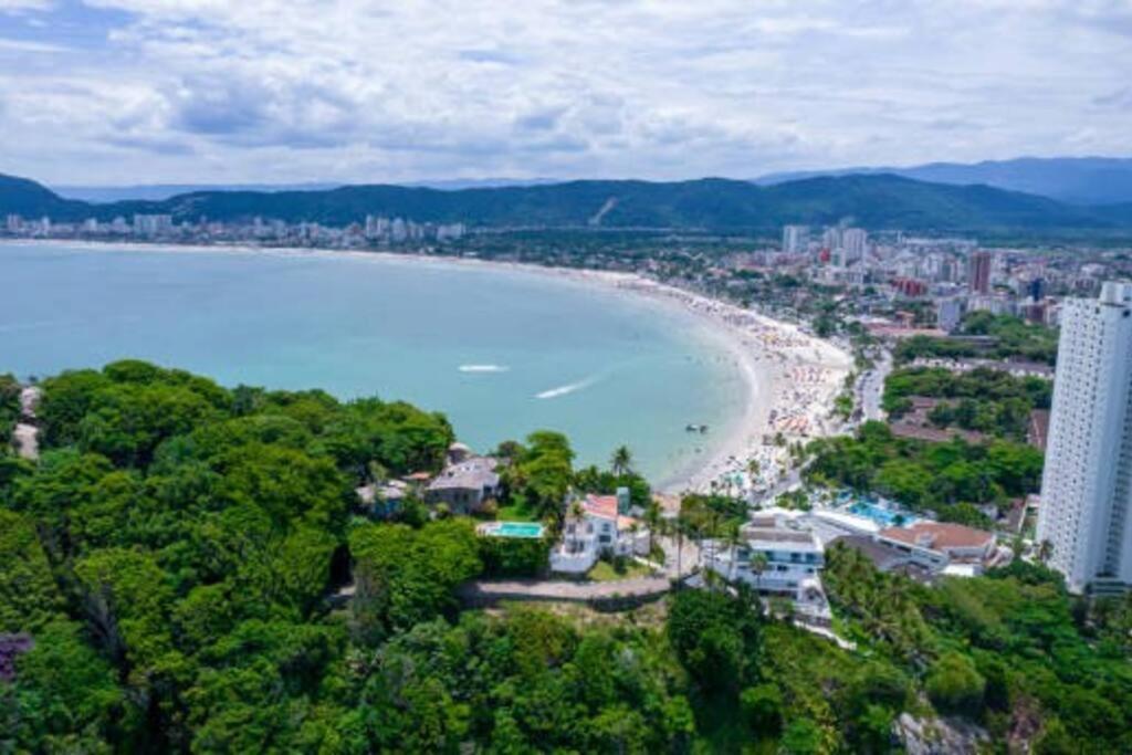 Comfort Guaruja Enseada Apartment 26 Wifi, Garagem E Ar Condicionado מראה חיצוני תמונה