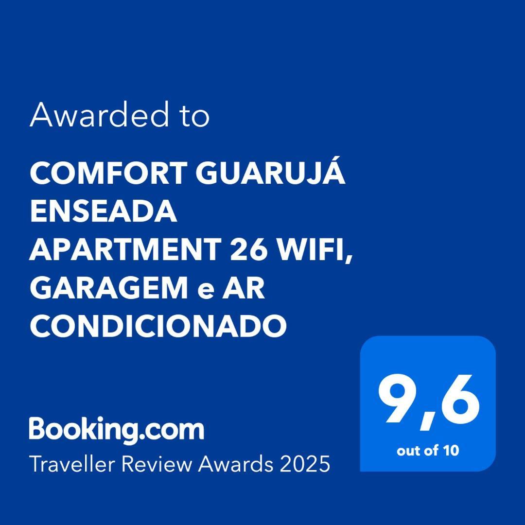 Comfort Guaruja Enseada Apartment 26 Wifi, Garagem E Ar Condicionado מראה חיצוני תמונה